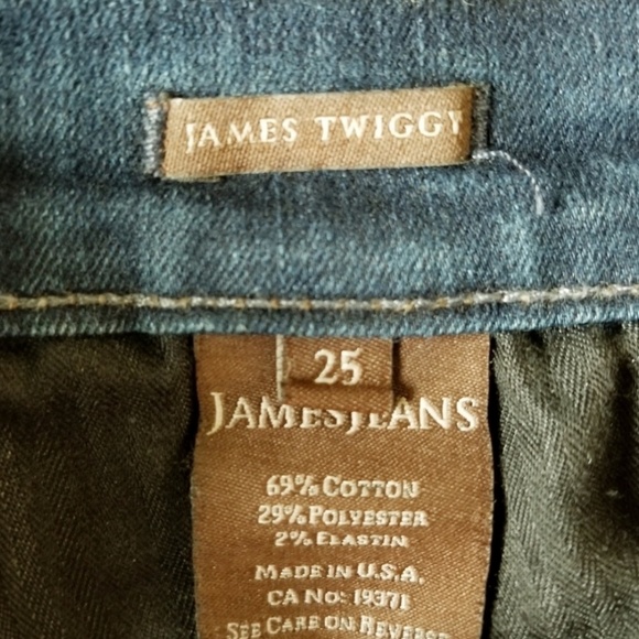 Relisted James Jeans James Twiggy stretch dark wash size 25 - Picture 8 of 8